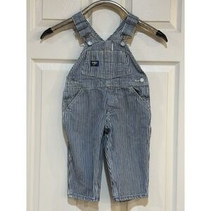vintage oshkosh b gosh Striped Toddler Overall Size 1t